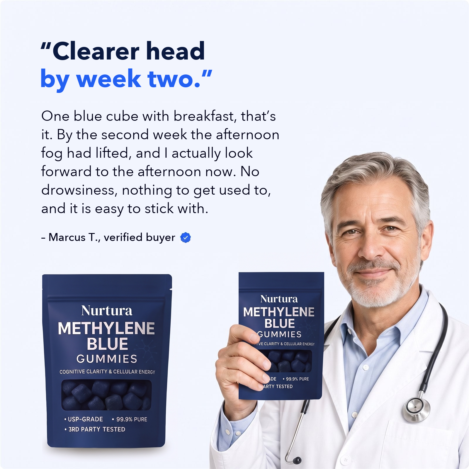 Nurtura Methylene Blue Gummies customer review