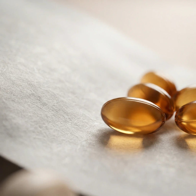 Odorless aged garlic softgels