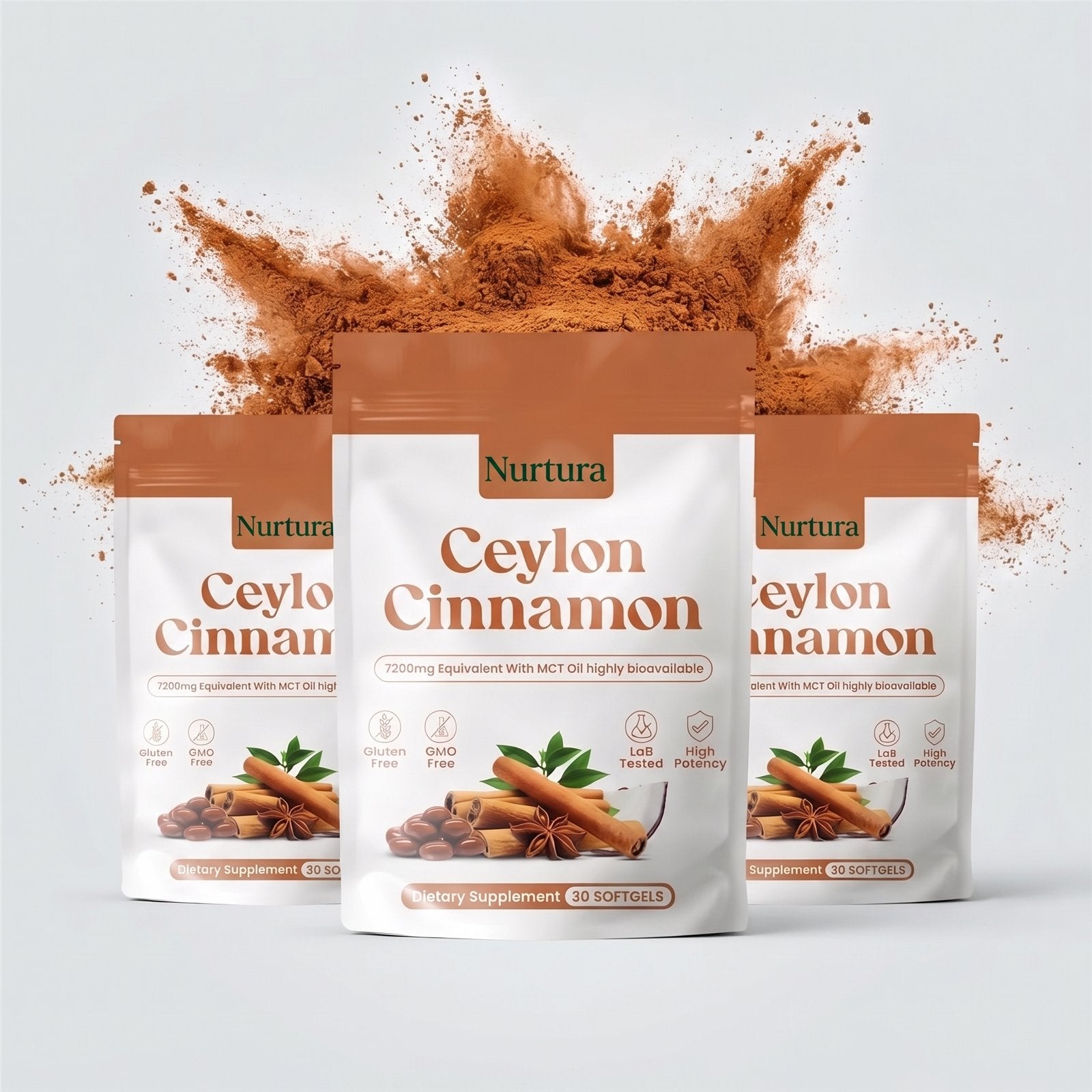 Nurtura Ceylon Cinnamon Softgels