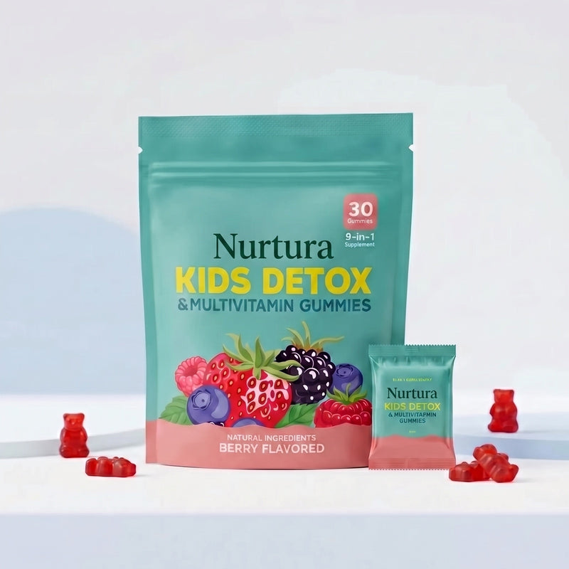 Nurtura Kids Detox and Multivitamin Gummies