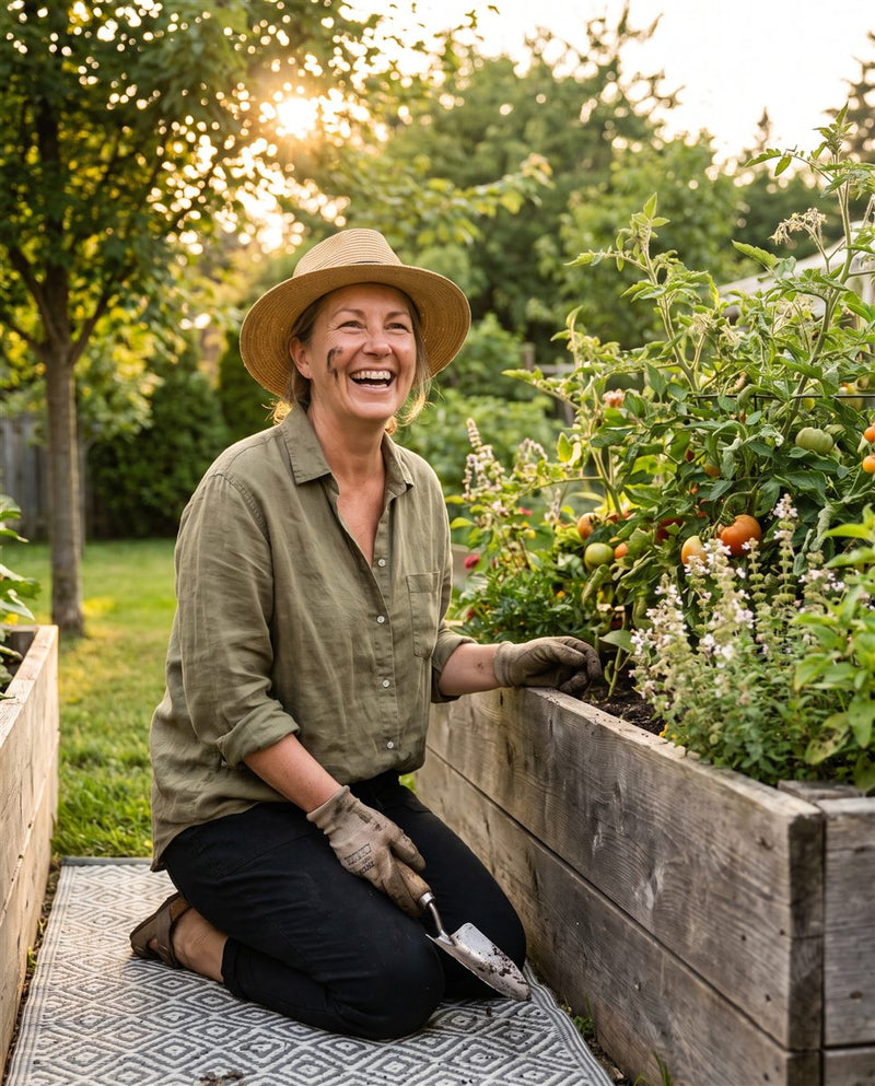 Week 4: back in the garden with energy to spare