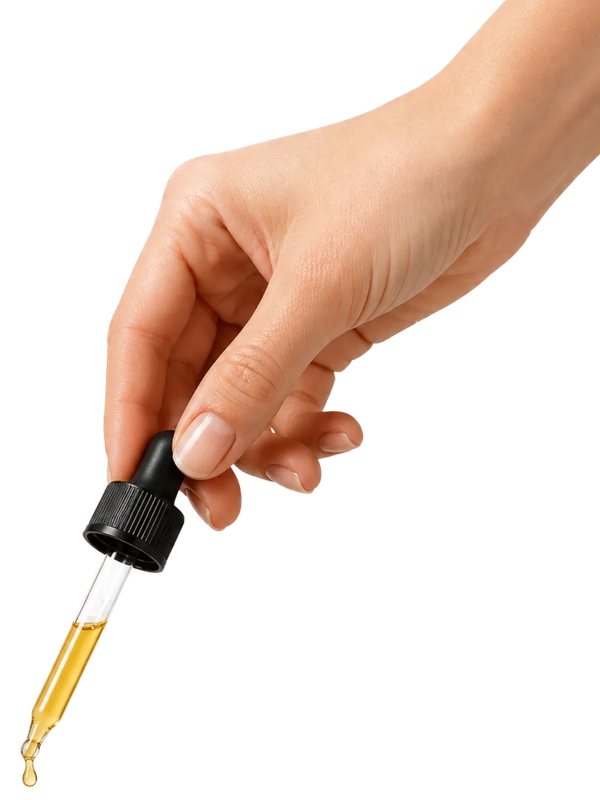 Two droppers a day of Nurtura Lymphatic Drainage Drops